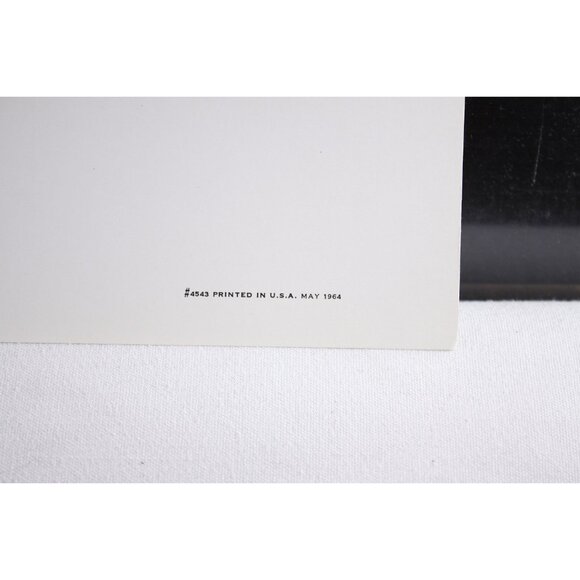 1960s Seaboard world Airlines Douglas DC-8F Fan Jet travel poster 16x20" by G.S. - Picture 4 of 5